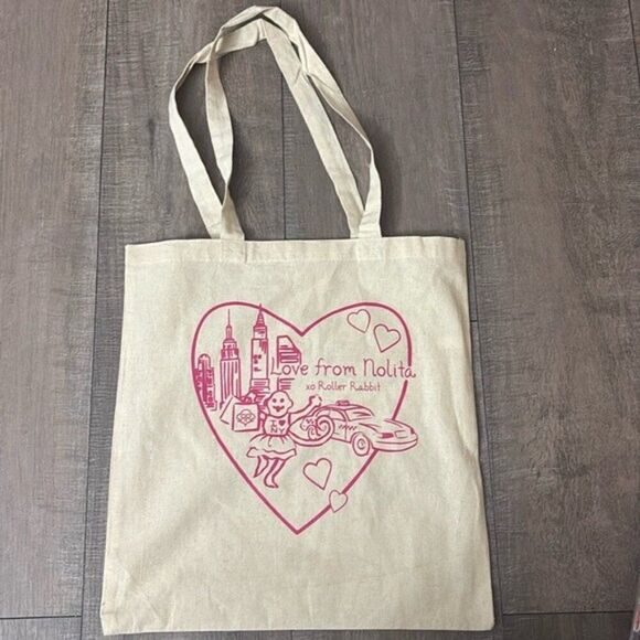 Roller Rabbit NYC Canvas Tote - Picture 1 of 2